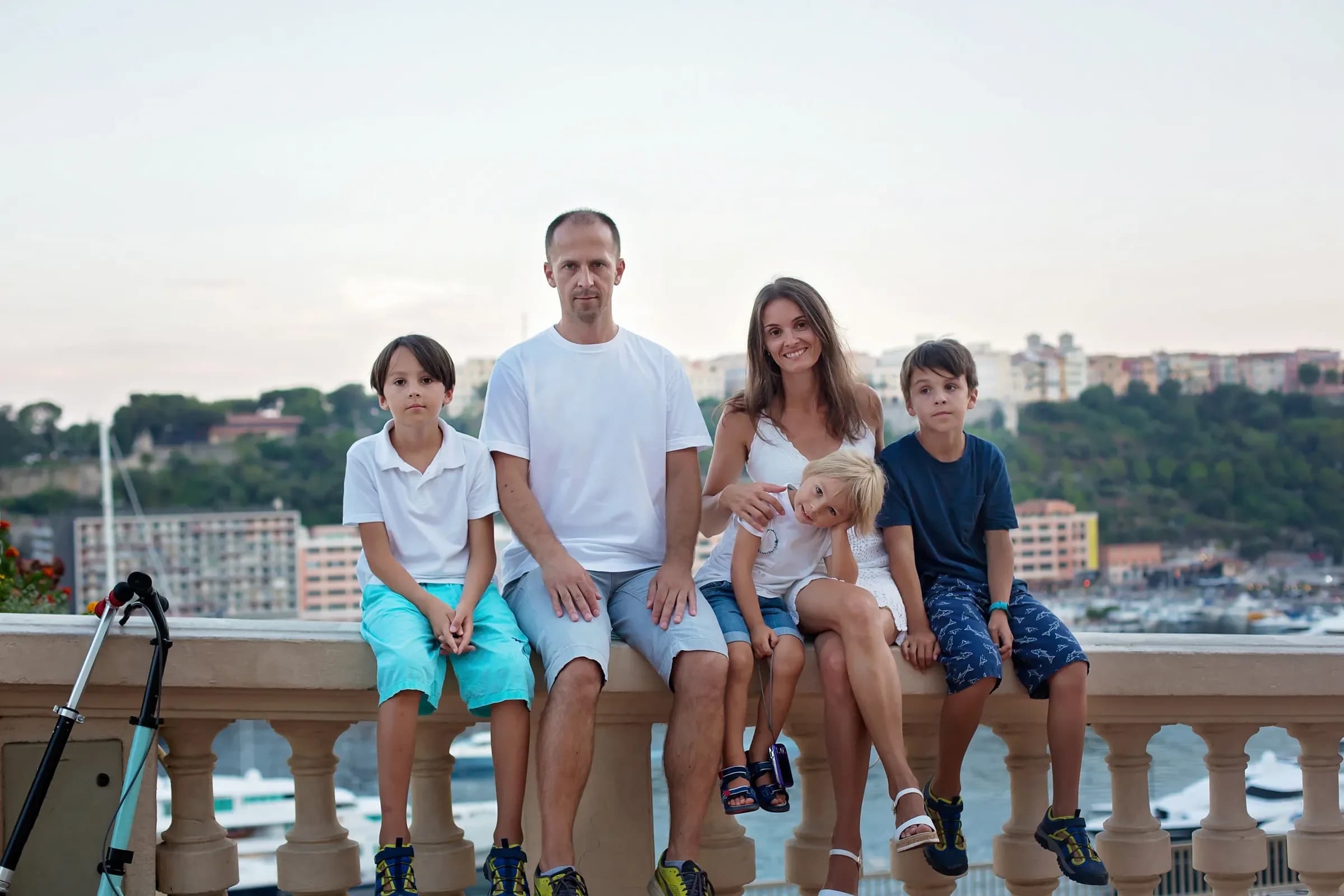 Monaco Essentials photoshoot in Monaco