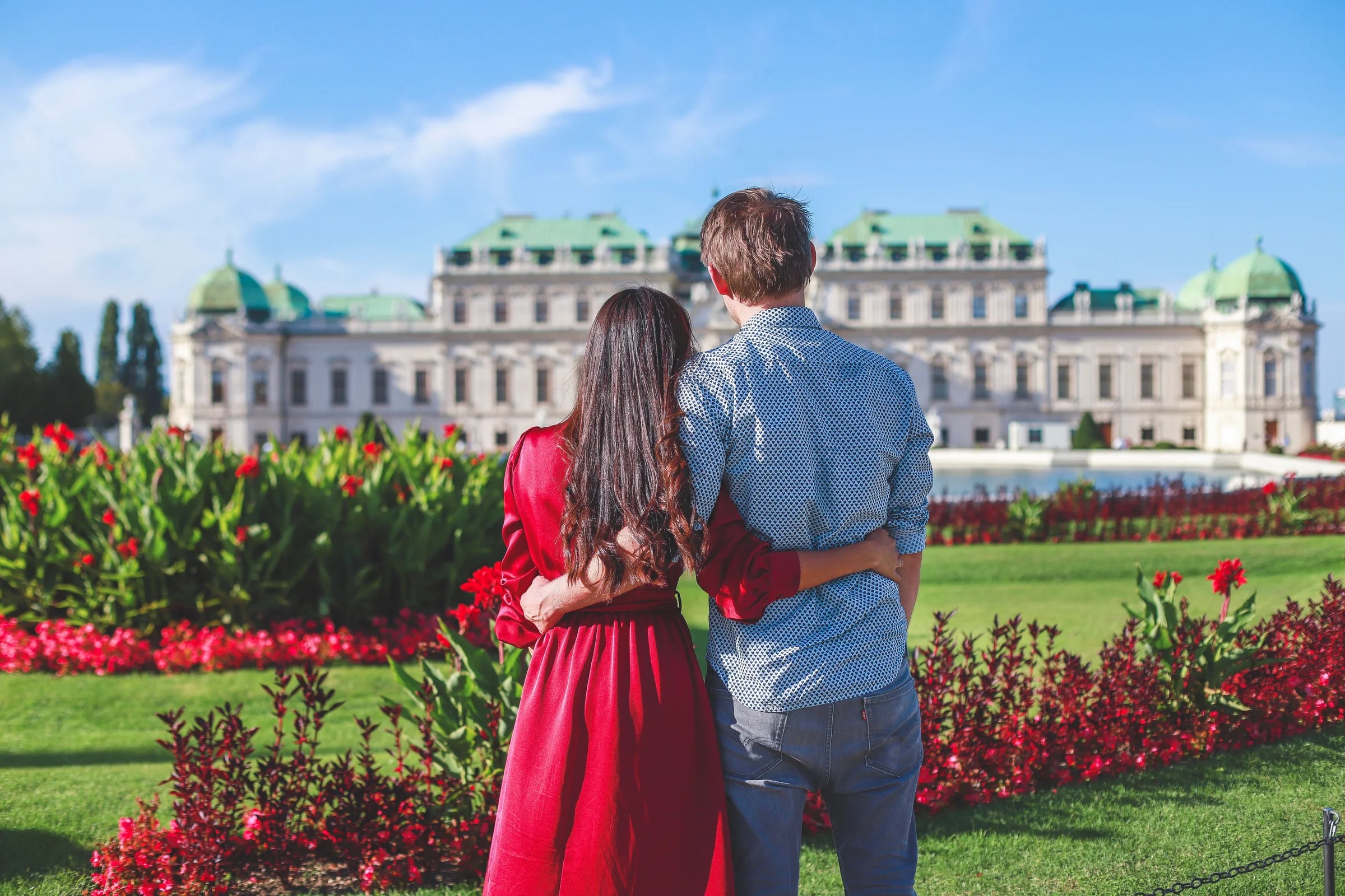 Vienna: Belvedere Palace Gardens photoshoot example 4